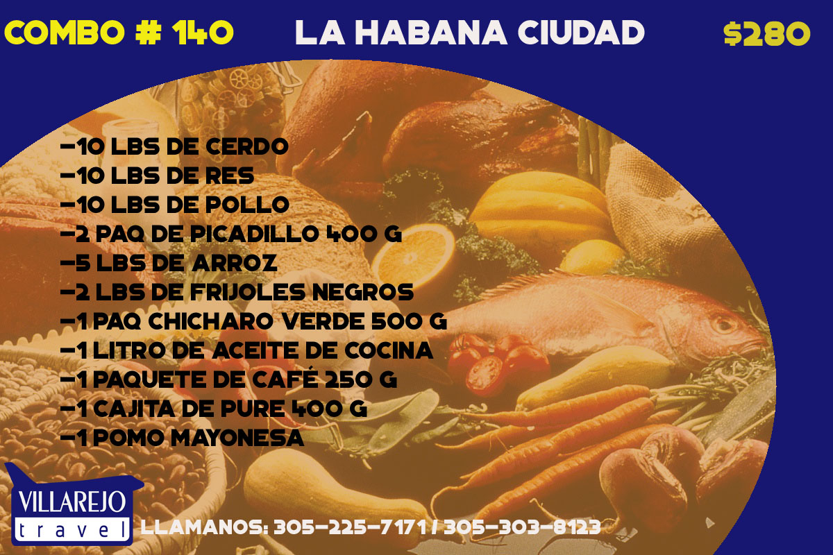 COMBO # 140 La Habana