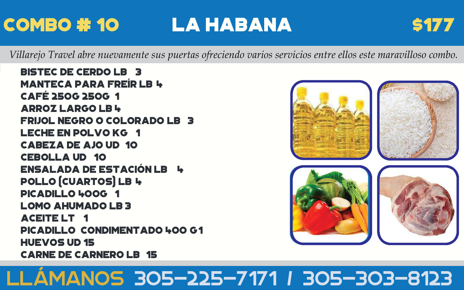 Combo #10 Habana ciudad