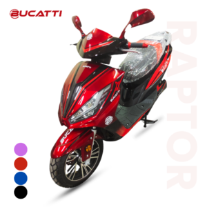 MOTO ELÉCTRICA BUCATTI RAPTOR LITHIUM 72V45AH