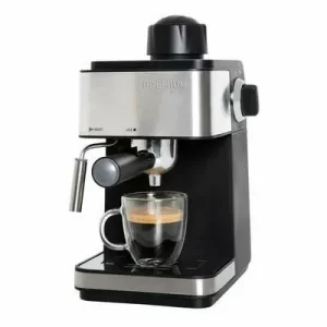 CE-342 CAFETERA ESPRESSO CAPPUCCINO MARCA PREMIUM STAINLESS STEEL – CARIBE