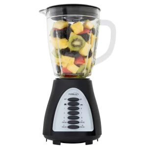 CE-315 LICUADORA NEGRA PREMIUM VASO DE CRISTAL- CARIBE